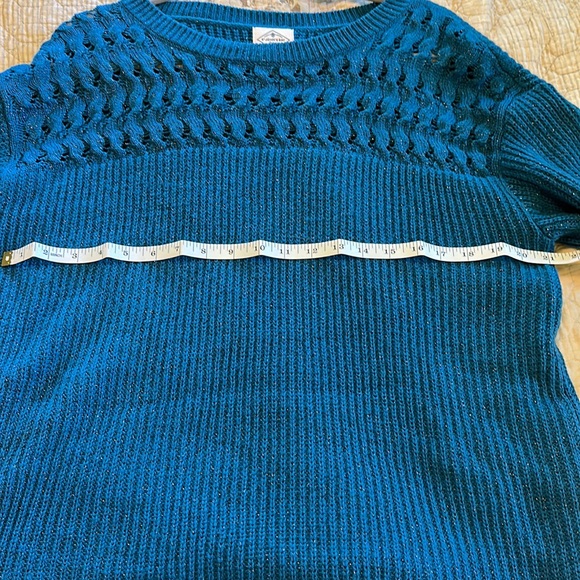 Teal sparkly sweater - Picture 5 of 7